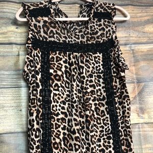 Blouse cheetah print